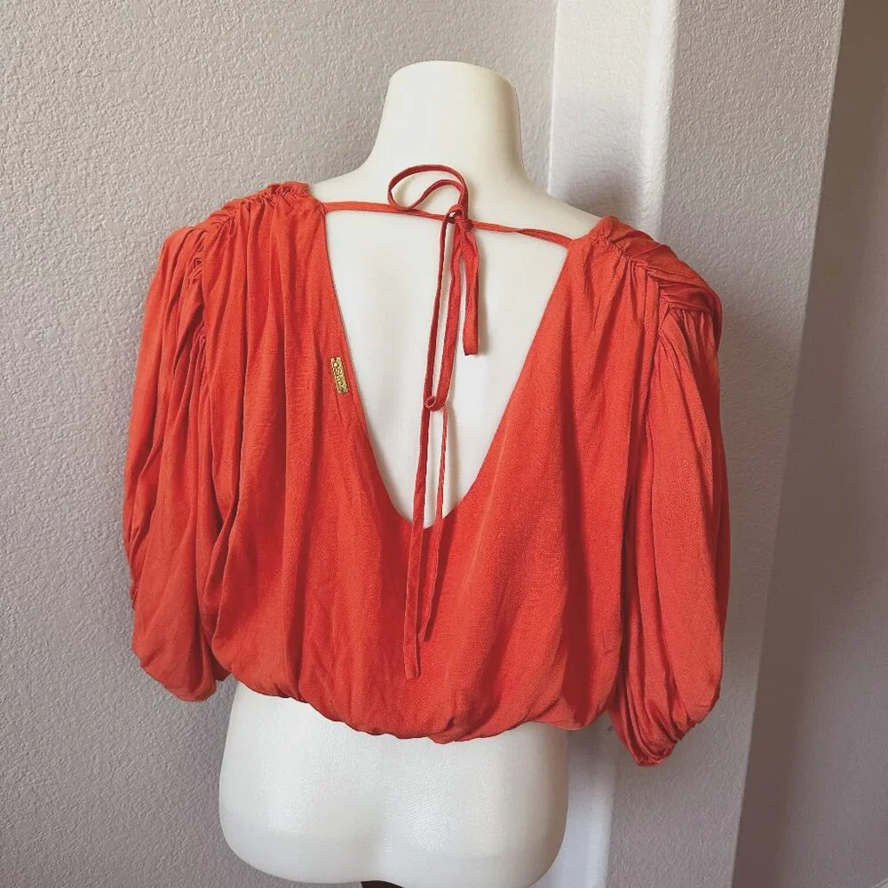 Open Back Crop Top - Size Small - Picture 1 of 6